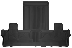 Ford Expedition Max Floor Mats - Rear - Husky Liners - X-act Contour - Black - `18-`22 Ford Expedition Max Floor Mats - Rear - Husky Liners - X-act Contour - Black - `18-`22